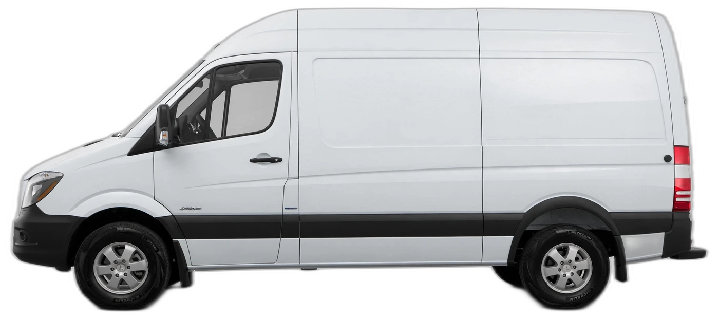Mercedes Sprinter fleet wrap by WrapZap